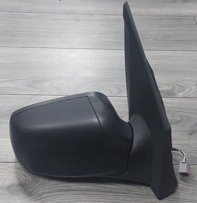 FORD FIESTA MK6 MATT BLACK DRIVER WING MIRROR DRIVER SIDE RIGHT 2006-2008