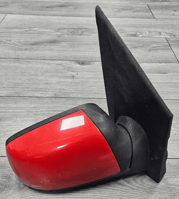 FORD FIESTA MK6 RED DRIVER POWERFOLD WING MIRROR DRIVER SIDE RIGHT 2006-2008