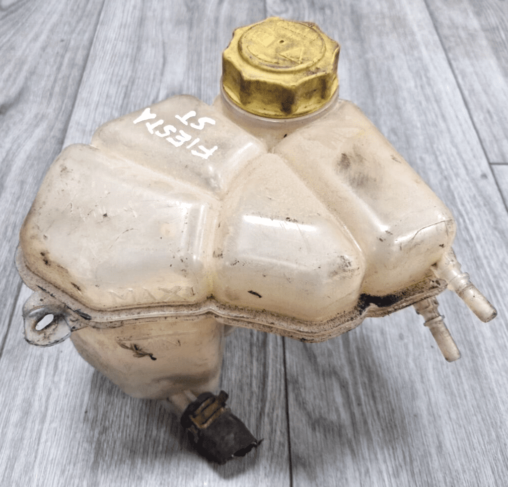 thumbnail image 2 of Radiator Coolant Expansion Header Tank Bottle With Cap For Ford Fiesta Mk5 Fusion – Hajus 1221362 2 of 6