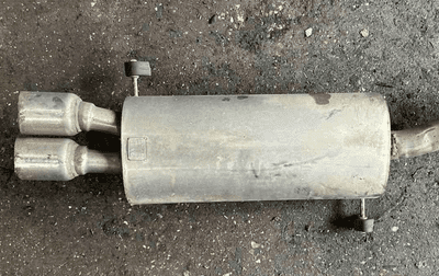 FORD FIESTA MK7 1.6 TDCi MILTEK BACK BOX STAINLESS STEEL  2008 - 2012