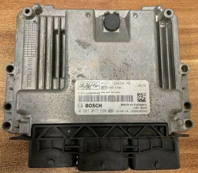 FORD FIESTA MK7 1.6 TDCi TZJA ECU BRAIN PCM COMPUTER AV21-12A650-RB 2009 - 2012
