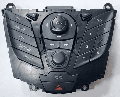 FORD FIESTA MK7 BLACK RADIO BUTTONS CONTROL PANNEL 8A6T-18K811-AD 2008-2012