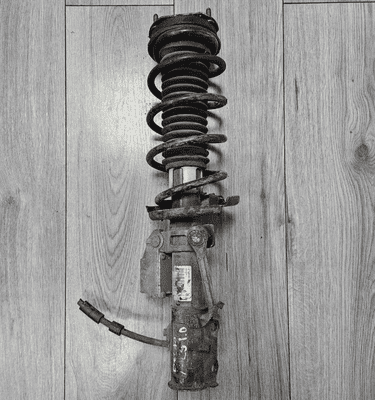 FORD FIESTA MK7 FRONT DRIVER RIGHT SUSPENSION LEG STRUT SPRING DIESEL 2013-2017