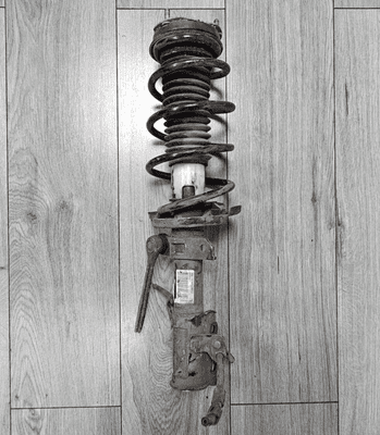 FORD FIESTA MK7 FRONT PASSENGER SUSPENSION LEG STRUT SPRING PETROL 2013-2017