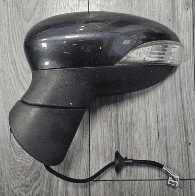 FORD FIESTA MK7 PASSENGER LEFT POWERFOLD WING MIRROR SEA GREY 2008 - 2012