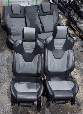 FORD FIESTA MK7 ST ST180 PROTLUX TORINO LUX SMOKE INTERIOR SEAT SET 2013-2017