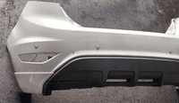FORD FIESTA MK7 ST ZETEC S REAR BUMPER IN FROZEN WHITE WITH PCD 2008-2012