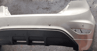 FORD FIESTA MK7 ST ZETEC S REAR BUMPER IN FROZEN WHITE WITH PCD 2008-2012