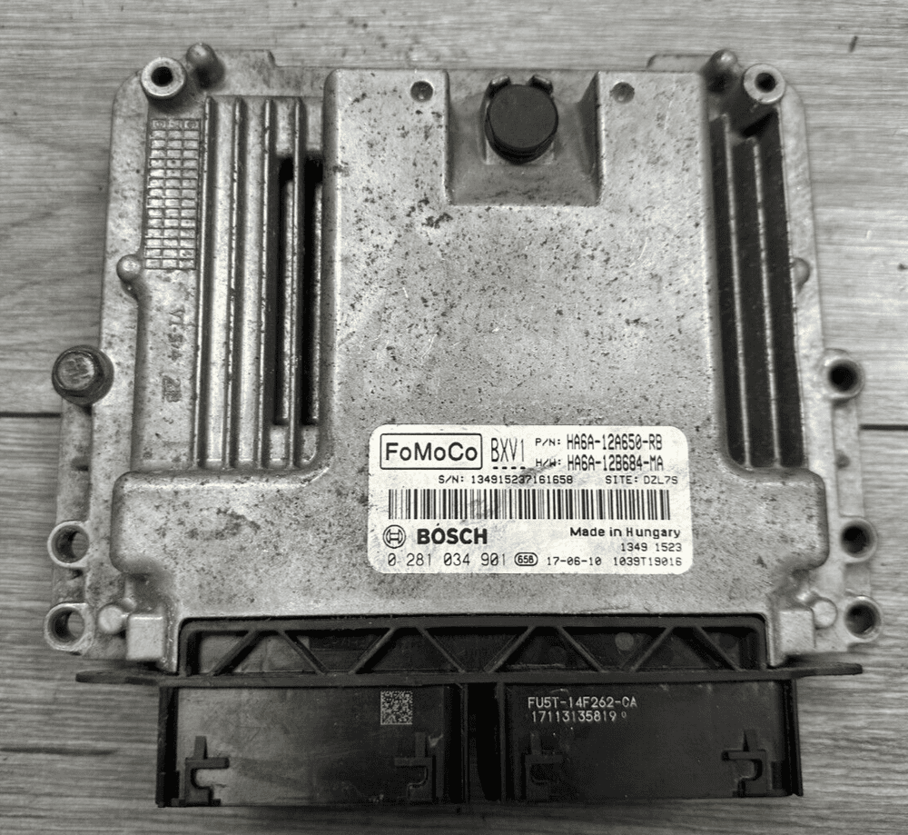 FORD FIESTA MK8 DIESEL 1 5 TDCI ECU BRAIN ENGINE UNIT HA6A-12A650-RB ...