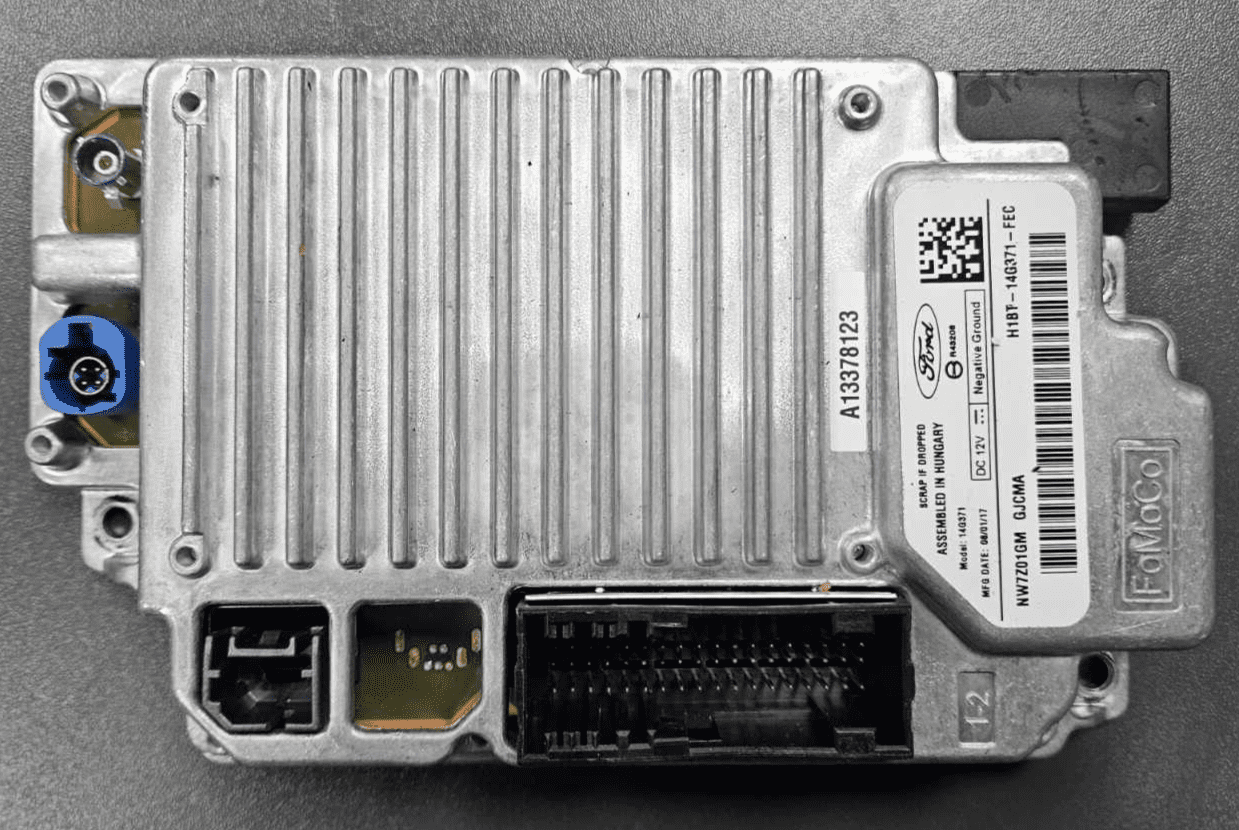 2492147 FORD FIESTA MK8 SYNC 3 SAT NAV RADIO DISPLAY MODULE H1BT-14G371-FEC ...
