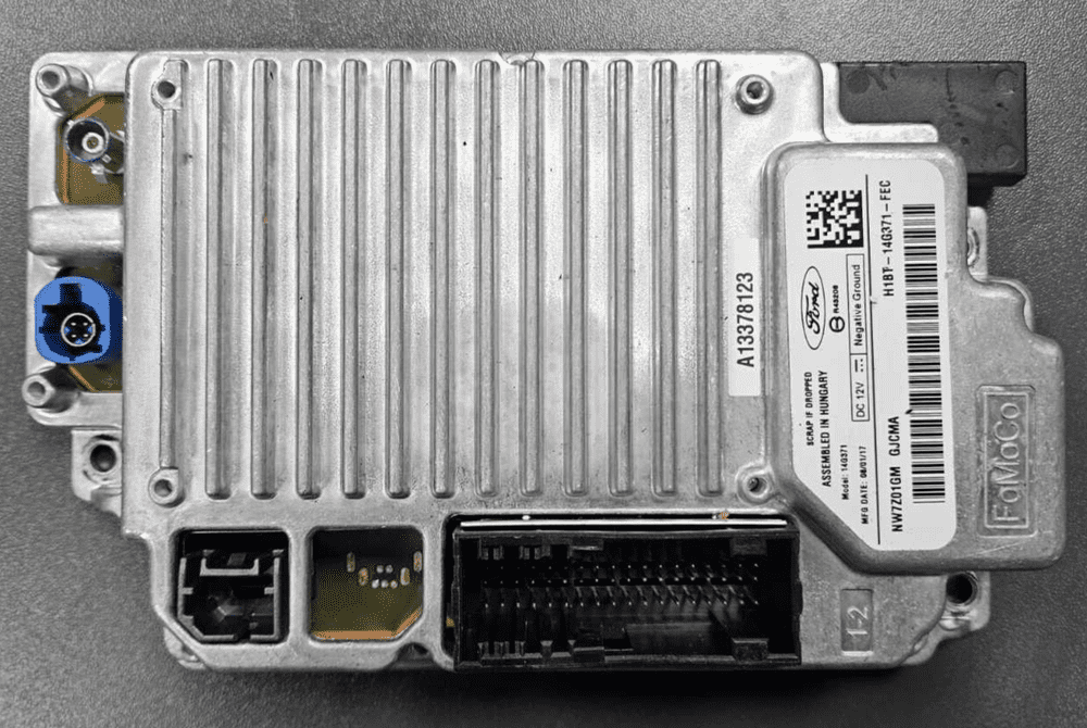 FORD FIESTA MK8 SYNC 3 SAT NAV RADIO DISPLAY MODULE H1BT-14G371-FEC ...