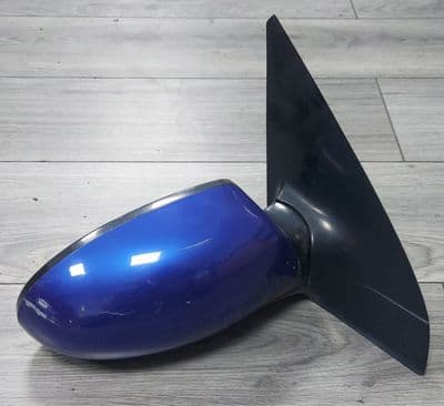 FORD FOCUS MK1 DRIVER RIGHT ELECTRIC WING MIRROR IMPERIAL BLUE 1998-2005