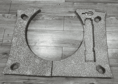 FORD FOCUS MK1 HATCHBACK SALOON SPARE WHEEL BOOT FOAM SIDES 1998 - 2005