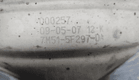 FORD FOCUS MK2 1.8 TDCi CATALYTIC CONVERTER DPF 7M51-5E211-CB 2005 - 2011