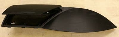 FORD FOCUS MK2 BLACK DASHBOARD STORAGE TOP LID COVER GLOVE BOX 2005 - 2011