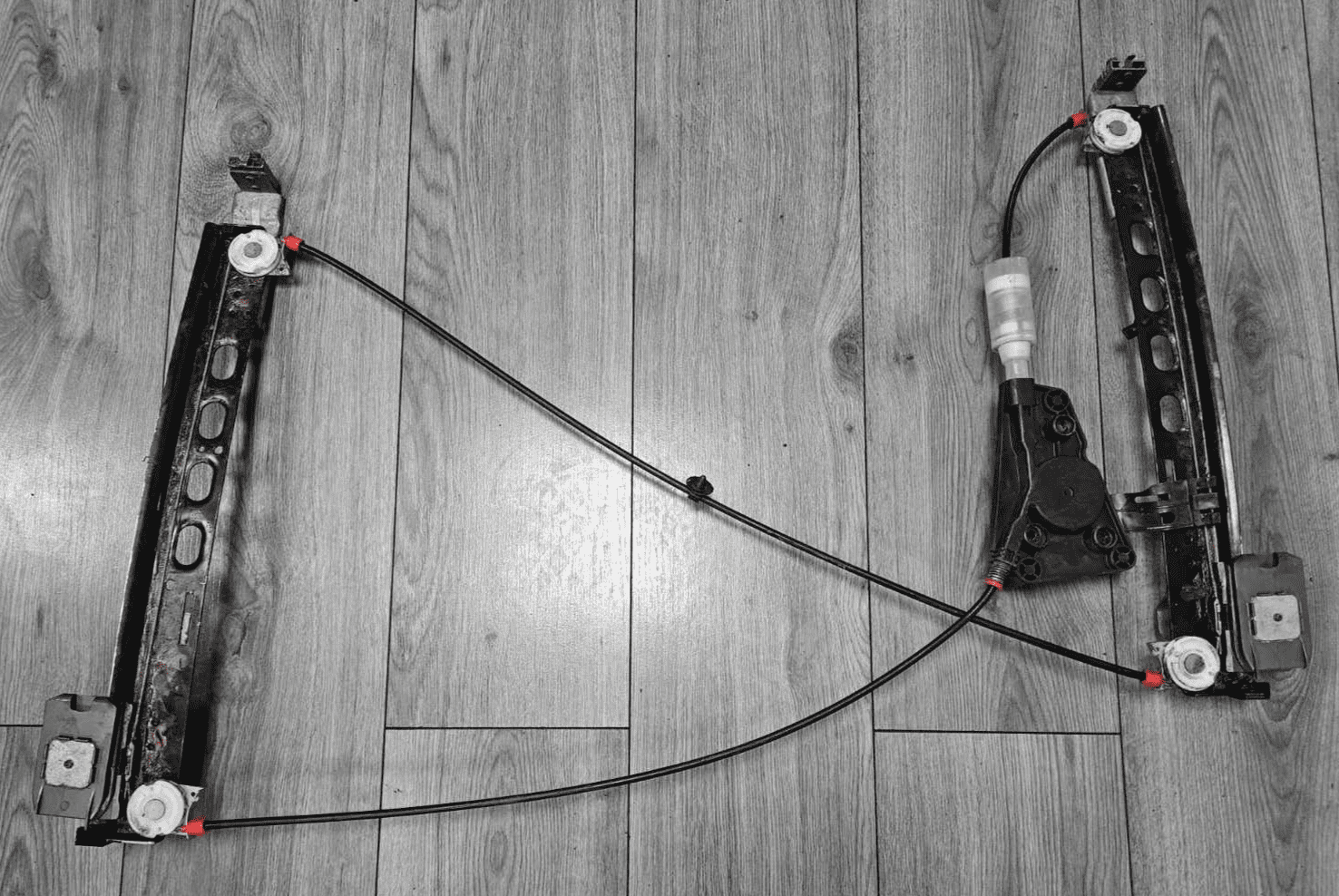 FORD FOCUS MK2 CC CONVERTIBLE PASSENGER LEFT FRONT WINDOW REGULATOR ...