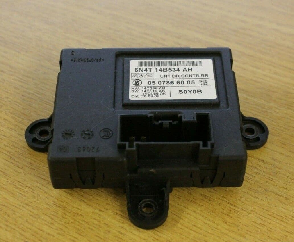 FORD FOCUS MK2 CC CONVERTIBLE PASSENGER REAR DOOR CONTROL MODULE 2006 ...