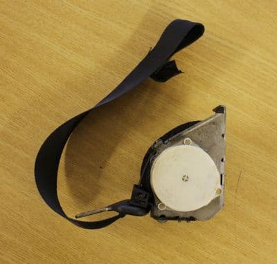FORD FOCUS MK2 CC DRIVER SIDE REAR SEAT BELT BLACK 6N41-L611B68-AF 2006 - 2010