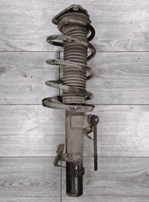 FORD FOCUS MK2 CC FRONT DRIVER RIGHT SUSPENSION LEG STRUT SPRING 2006 - 2010