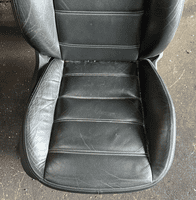 FORD FOCUS MK2 FULL BLACK LEATHER HEATED ELECTRIC FRONT DRIVER SEAT 2005-2011