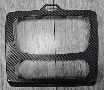 FORD FOCUS MK2 RS CARBON FIBER RADIO SURROUND CONSOLE TRIM FASCIA 2005 - 2011