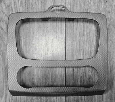 FORD FOCUS MK2 ST CARBON FIBER RADIO SURROUND CONSOLE TRIM FASCIA 2005 - 2011