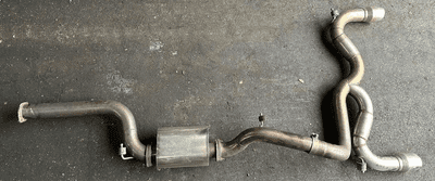 FORD FOCUS MK2 ST RS COMPLETE STAINLESS STEEL EXHAUST SYSTEM 2005 - 2011