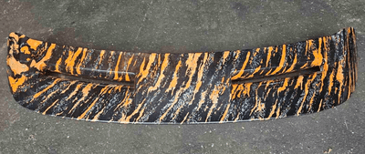 FORD FOCUS MK2 ST / ST225 REAR BOOT TAILGATE SPOILER ORANGE BLACK 2005 - 2011