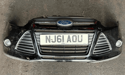 FORD FOCUS MK3 FRONT BUMPER GRILL FOG LIGHT PANTHER BLACK 2011 - 2015 #NJ61
