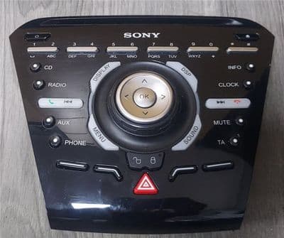 FORD FOCUS MK3 SONY STEREO RADIO BUTTONS BLACK BM5T-18K811-SA 2011-2015