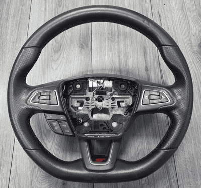 FORD FOCUS MK3 ST ST250 BLACK LEATHER STEERING WHEEL CRUISE CONTROL 2015-2018