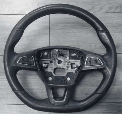 FORD FOCUS MK3 ST ST250 BLACK LEATHER STEERING WHEEL F1EB-3600-AAG 2015 - 2018