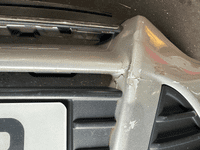 FORD FOCUS MK3 TITANIUM FRONT BUMPER GRILL FOG LIGHT SILVER 2011 - 2015