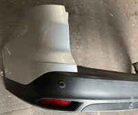 FORD FOCUS MK3 TITANIUM PDC ESTATE REAR BACK BUMPER MOONDUST SILVER 2011 -2015