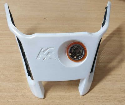FORD KA MK2 CENTRE CONSOLE POWER SOCKET AND TRIM IN WHITE 2008 - 2016