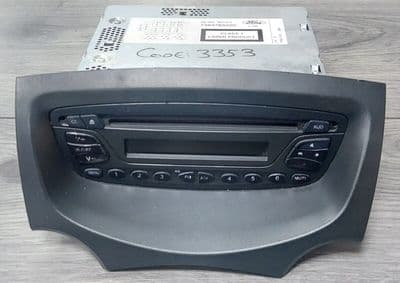 FORD KA MK2 HEAD UNIT RADIO STEREO CD PLAYER 7354765220 WITH CODE 2009-2016