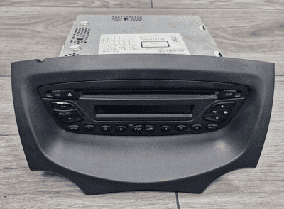 FORD KA MK2 HEAD UNIT RADIO STEREO CD PLAYER 7355375760 WITH CODE 2009 - 2016