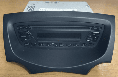 FORD KA MK2 HEAD UNIT RADIO STEREO CD PLAYER 7356007820 WITH CODE 2009-2016