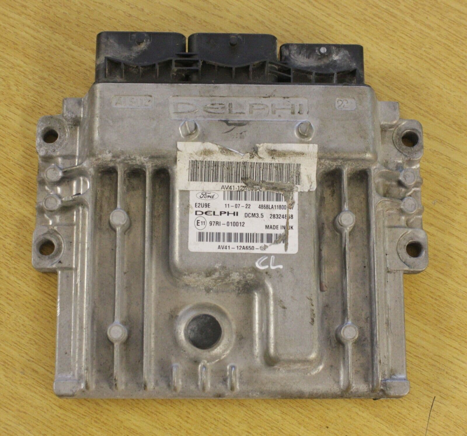Ford Turping Computer FORD KUGA MK1 2 0 TDCi 4X4 ECU BRAIN PCM COMPUTER AV41-12A650-CM 2008 ...