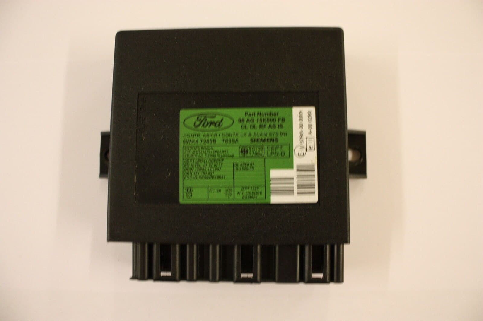 Ford Pem Module FORD MONDEO FOCUS GEM MODULE CENTRAL LOCKING ALARM CONTROL 98AG 15K600 FB