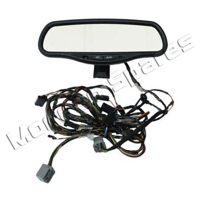 FORD MONDEO MK3 INTERIOR AUTO REAR VIEW DIM DIMMING MIRROR NO WIRING 2001 - 2003