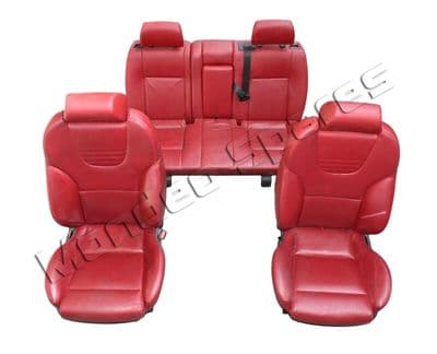 FORD MONDEO MK3 ST ESTATE RECARO RED LEATHER INTERIOR HEATED SEATS 2001 - 2007