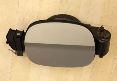 FORD MONDEO MK4 FUEL PETROL DIESEL CAP FLAP SILVER CHILL WITH MOTOR 2007-2014