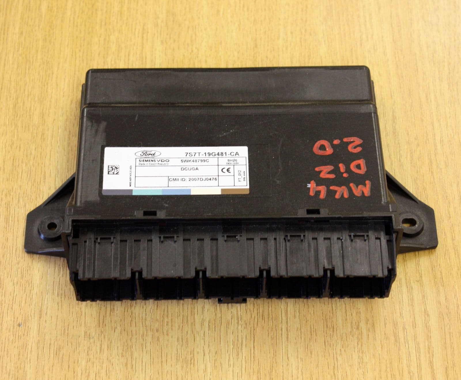 Ford Pem Module FORD MONDEO MK4 GALAXY S-MAX GEM LOCKING MODULE 7S7T-19G481-CA 1796482 ...