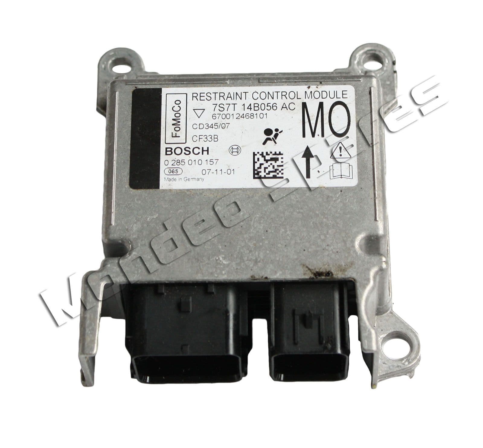 Ford Crash Detection Module FORD MONDEO MK4 SRS AIR BAG CRASH SENSOR MODULE 7S7T-14B056-AD 1534914 ...