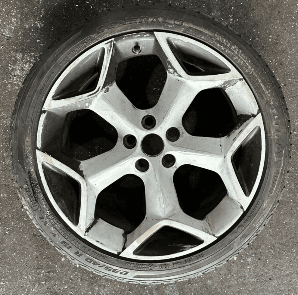 FORD MONDEO MK4 TITANIUM X SPORT 235/40/19 Y SPOKE ALLOY WHEEL WHITE ...