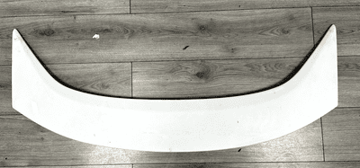 FORD MONDEO MK4 TITANIUM X SPORT HATCHBACK REAR BOOT SPOILER WHITE 2007-2014