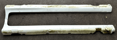 FORD MONDEO MK4 TITANIUM X SPORT HATCHBACK SIDE SKIRTS FROZEN WHITE 2007-2014