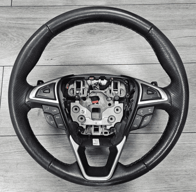 FORD MONDEO MK5 ST-LINE AUTOMATIC LEATHER STEERING WHEEL PAD SHIFT 2015 - 2022