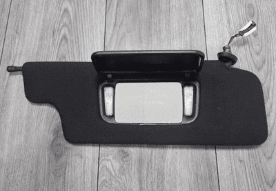 FORD PROBE DRIVER RIGHT BLACK SUN VISOR ILLUMINATED KB42-69-270E04 1993 - 1997